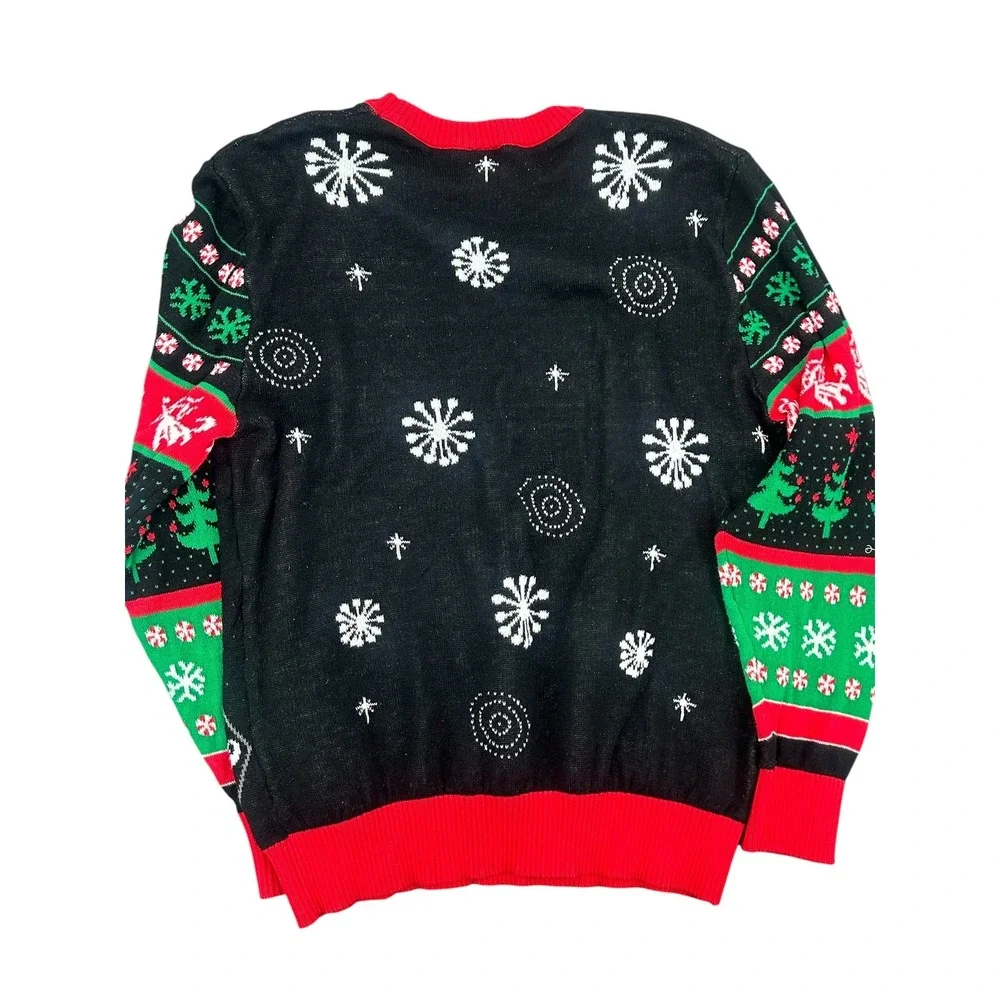 Disney Nightmare Before Christmas Jack Skellington Ugly Christmas Sweater XL